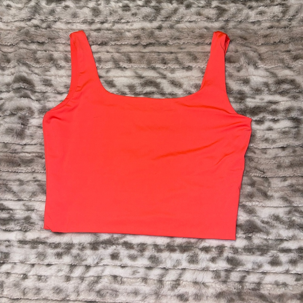 Vibrant Coral Women's Top